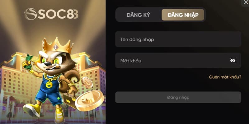 Hướng dẫn đăng nhập SOC88 chi tiết